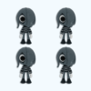 Dandys World Blot Plush 4PCS